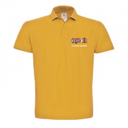 Polo taille L jaune...