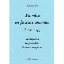 La mise en facteur commun