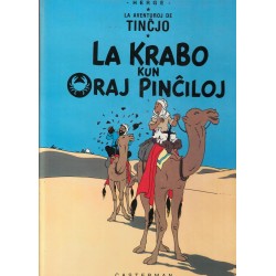 La krabo kun oraj pinĉiloj...