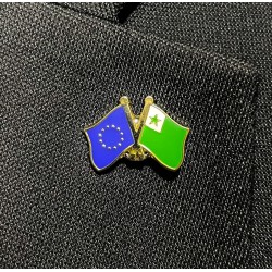 Épinglette "drapeaux...
