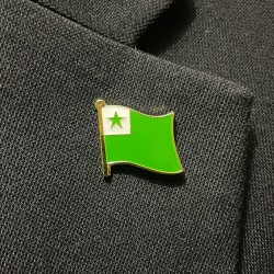 Épinglette "drapeau...